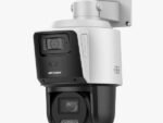 Cámara de red Mini PTZ TandemVu 4MP+4MP 4X PoE con Zoom Óptico HIKVISION