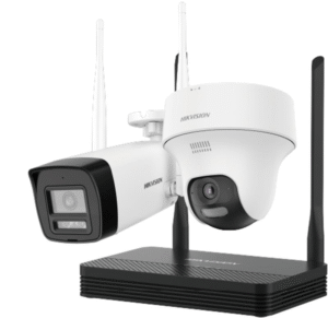 Kit de Videovigilancia Inalámbrico 2MP con NVS Integrado Hikvision NKS422W02H