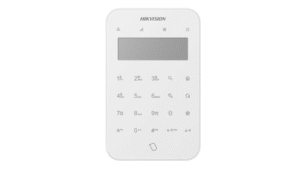 Teclado LCD inalámbrico 433MHz y App Remota Hikvision DS-PK1-LT-WB