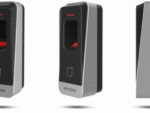 Lector biométrico con tarjeta M1 y sensor óptico Hikvision DS-K1201AMF