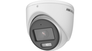 Cámara ColorVu 3K 5MP con Micrófono Integrado y Lente 2.8mm Hikvision DS-2CE70KF0T-MFS