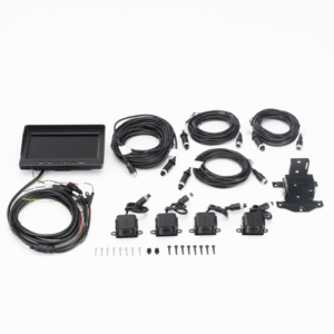 Sistema de Monitoreo Vehicular 4 Cámaras 1080p IP68 LCD 7" Hikvision AE-VD2501A-A