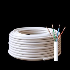 Cable UTP Cat 5E 100% Cobre Interior Rollo 100 m Teclam TEC-UTP5E-I-100M
