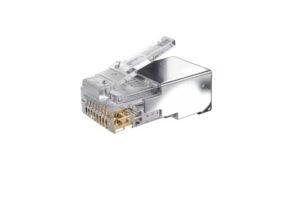 Conector RJ45 Blindado CAT 5E 100U | TECLAM TECLAM TEPG8033-C5e