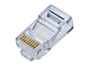 Conectores RJ45 Cat6 para redes gigabit de alto tráfico Teclam TE-PG8016-C6