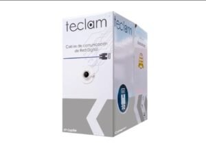 Cable UTP Interior 5E 70% Cobre 305m Teclam TEC-UTP5E-I-CCA