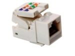 Jack Keystone Cat5e para Redes Teclam TEC-JACK-CAT5E
