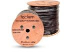 Cable FTP Cat6 Exterior 100% Cobre 305m Teclam TEC-FTP6-E