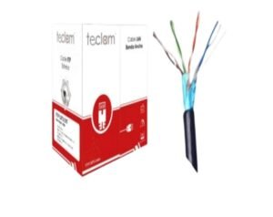 Cable FTP Exterior Cat 5e 305m 100% Cobre Teclam TEC-FTP5E-E