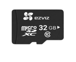 Tarjeta MicroSD 32GB Clase 10 para Cámaras de Seguridad Ezviz CS-CMT-CARDT32G-D