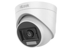 Cámara de Seguridad 2MP IR+Luz Blanca con Audio HiLook by Hikvision THC-T127-LPS